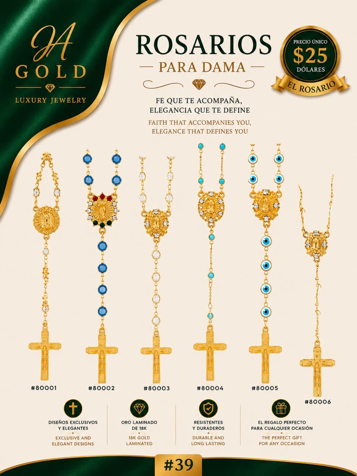Rosarios JA GOLD